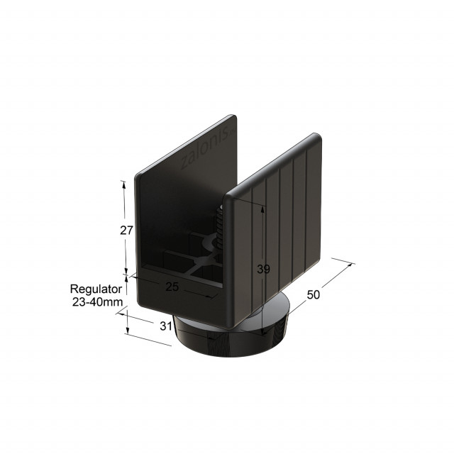 ΠΕΛΜΑ ΠΙ ΓΡΑΦΕΙΟΥ ΜΕ ΡΕΓΟΥΛΑΤΟΡΟ / 25mm