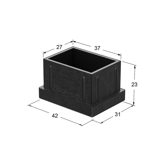 ΤΑΠΑ ΧΩΝΕΥΤΗ ΜΑΥΡΗ / 40x30