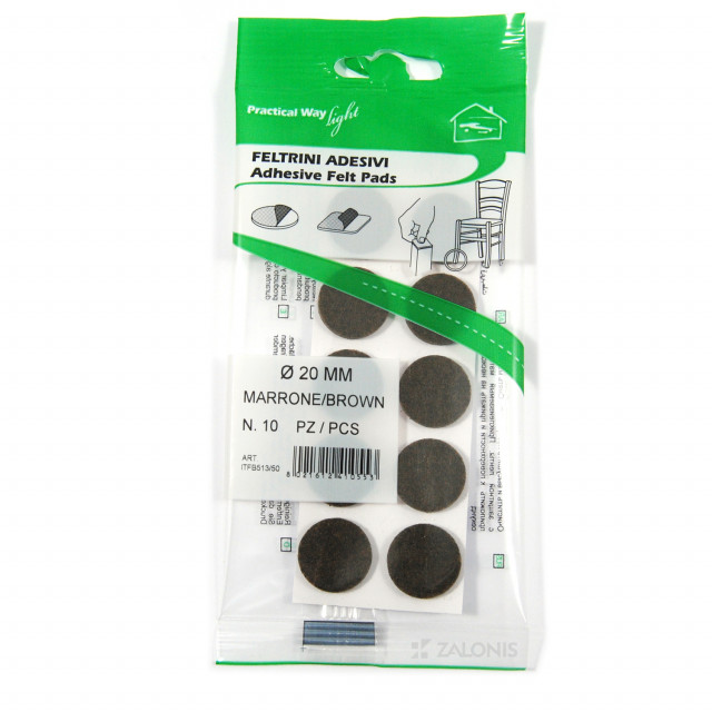 ΤΣΟΧΑΚΙΑ ΕΠΙΠΛΩΝ ΣΤΡΟΓΓΥΛΑ Φ.20 / ΚΑΦΕ / 10 ΤΕΜΑΧΙΑ