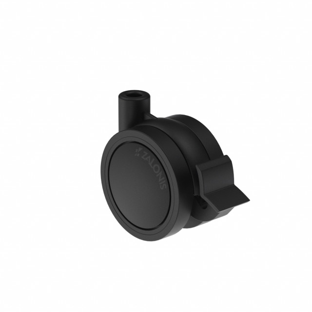 ΡΟΔΑ SR PLASTIC Φ.60 ΜΕ ΦΡΕΝΟ / ΜΑΥΡΟ