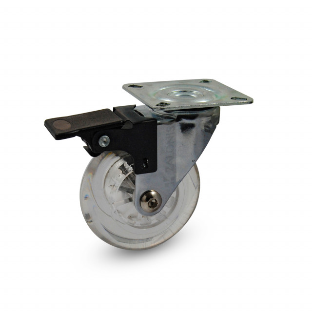 ΔΙΑΚΟΣΜΗΤΙΚΗ ΡΟΔΑ ΕΠΙΠΛΩΝ ΔΙΑΦΑΝΗ, ΜΕ ΦΡΕΝΟ 305 Φ.74 / Υ.95 / 50KG