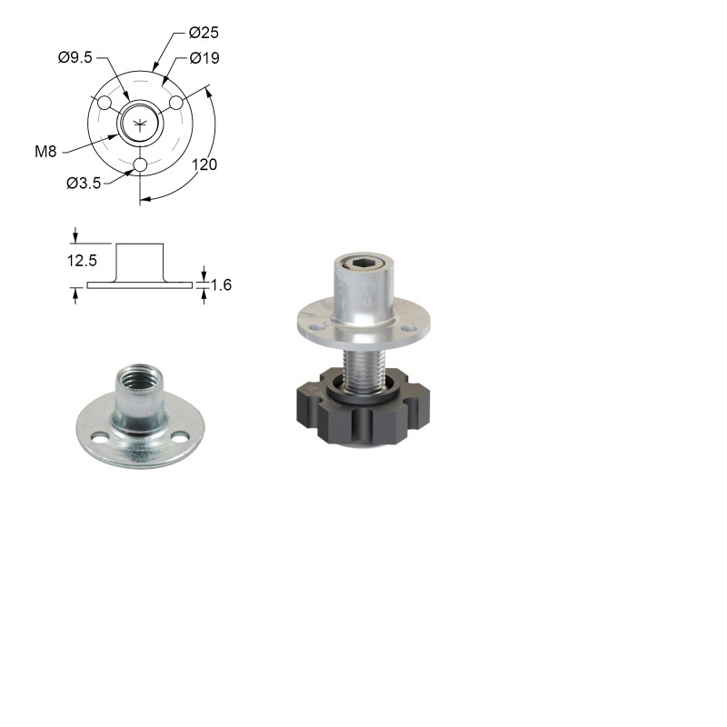 ΡΕΓΟΥΛΑΤΟΡΟΣ M8x30