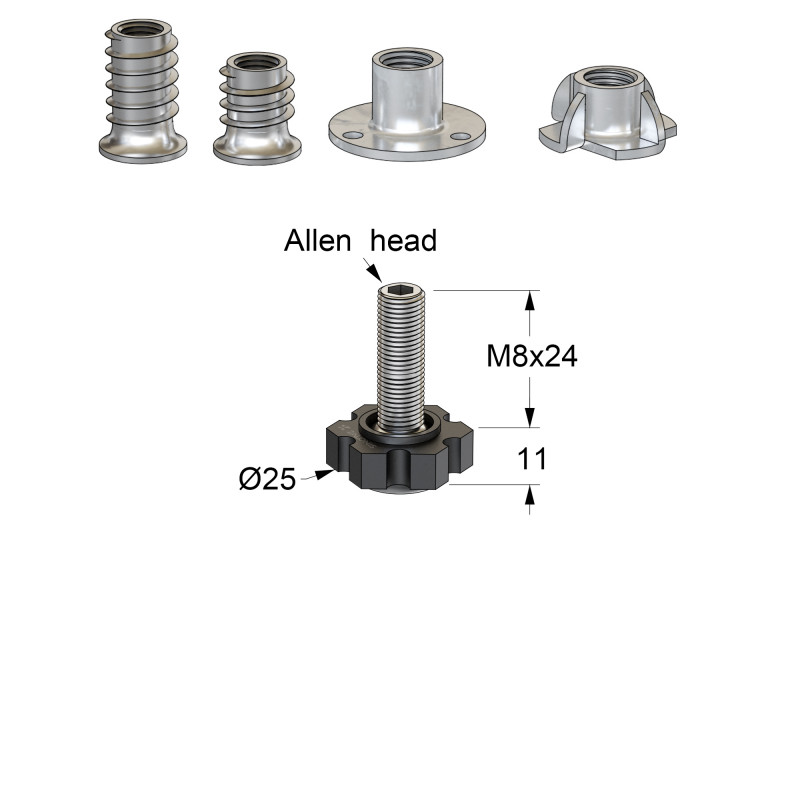 ΡΕΓΟΥΛΑΤΟΡΟΣ M8x30