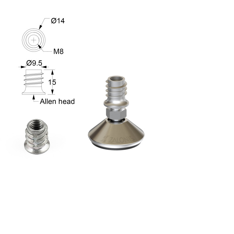ΡΕΓΟΥΛΑΤΟΡΟΣ ΜΕΤΑΛΛΙΚΟΣ Μ8 / ΕΠΙΚΛΙΝΗΣ 