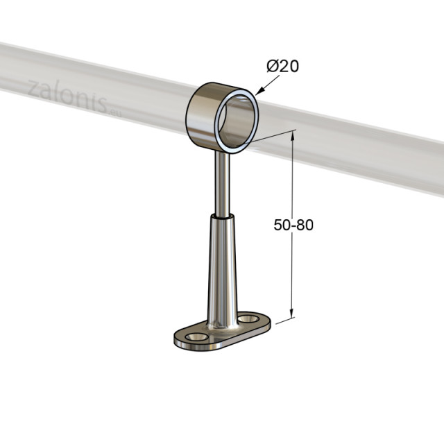 ΡΥΘΜΙΖΟΜΕΝΟ ΣΤΗΡΙΓΜΑ ΟΡΟΦΗΣ Φ.20 - ΧΡΩΜΙΟ