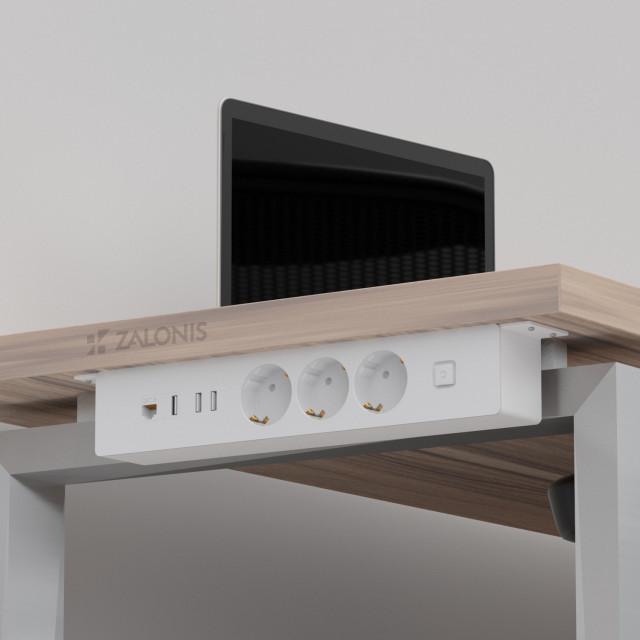 ΠΟΛΥΜΠΡΙΖΟ ΓΡΑΦΕΙΟΥ ΒΙΔΩΤΟ / ΛΕΥΚΟ ΜΑΤ