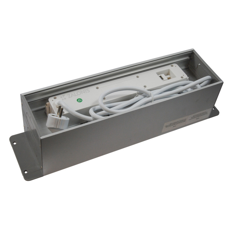 POWERBOX-ΤΕΤΡΑΓΩΝΟ ΠΟΛΥΜΠΡΙΖΟ ΓΡΑΦΕΙΟΥ / ΑΛΟΥΜΙΝΙΟ ΜΑΤ