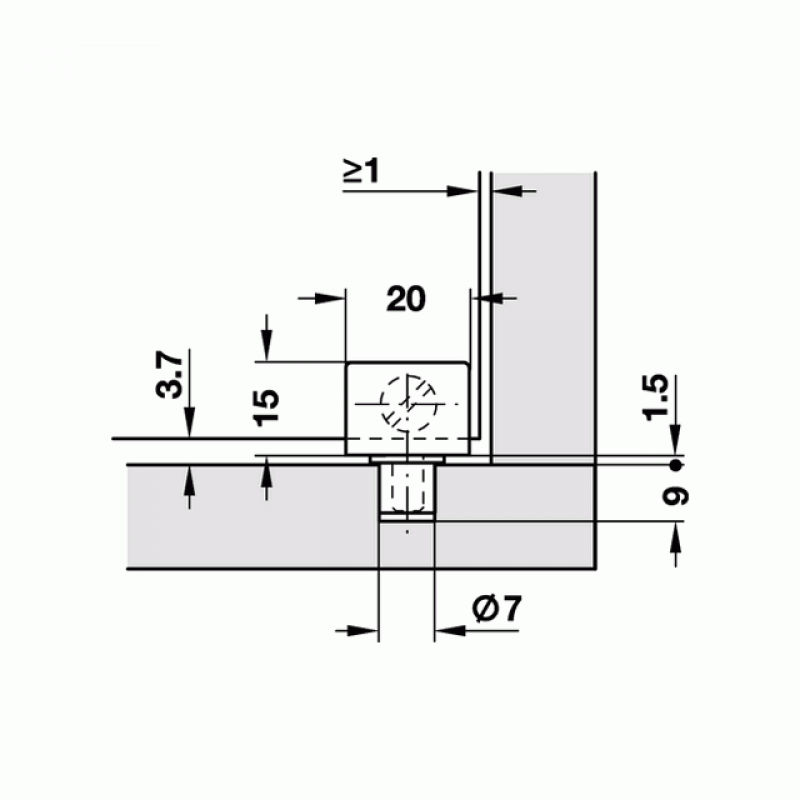 ΜΙΛΛΙ ΚΡΥΣΤΑΛΛΩΝ 20mm ΝΙΚΕΛ