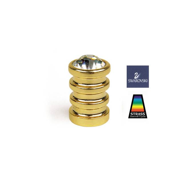 ΠΟΜΟΛΑΚΙ ΕΠΙΠΛΟΥ R23 ΕΠΙΧΡΥΣΟ-SWAROVSKI