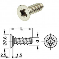 ΒΙΔΕΣ ΕΠΙΠΛΩΝ PZ2 4,2x13,5