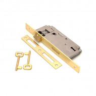 ΚΛΕΙΔΑΡΙΑ ΜΕΣΟΠΟΡΤΑΣ 40x75 GEVY ΤΕΤΡΑΓΩΝΗ ΝΙΚΕΛ ΜΑΤ 