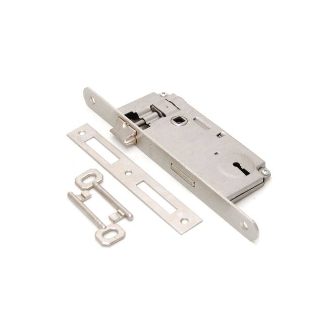 ΚΛΕΙΔΑΡΙΑ ΜΕΣΟΠΟΡΤΑΣ 40x75 GEVY ΟΒΑΛ ΝΙΚΕΛ ΜΑΤ