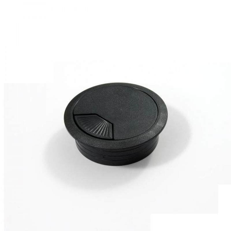 ΤΑΠΑ ΚΑΛΩΔΙΩΝ ΠΛΑΣΤ. CR Φ.60  ΜΑΥΡΗ