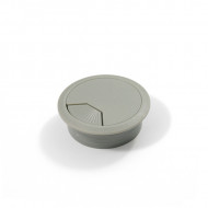 ΤΑΠΑ ΚΑΛΩΔΙΩΝ ΠΛΑΣΤ. CR Φ.60  ΓΚΡΙ