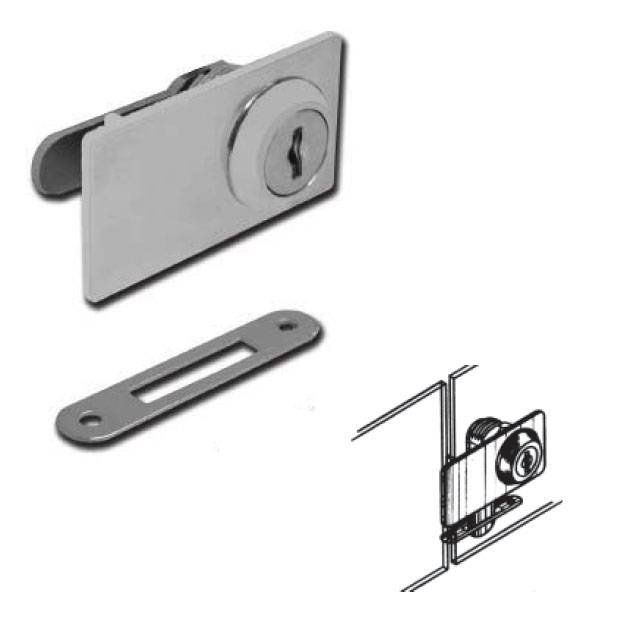 ΚΛΕΙΔΑΡΙΑ ΚΡΥΣΤΑΛΛΙΝΗΣ ΠΟΡΤΑΣ / ΜΕ ΤΡΥΠΑ / ΔΙΦΥΛΛΗ