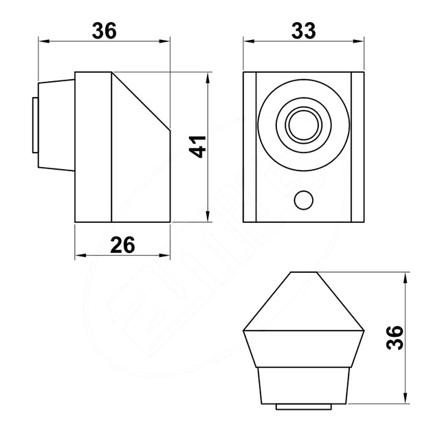 ΜΑΓΝΗΤΙΚΟ ΣΤΟΠ ΠΟΡΤΑΣ ΙΝΟΞ