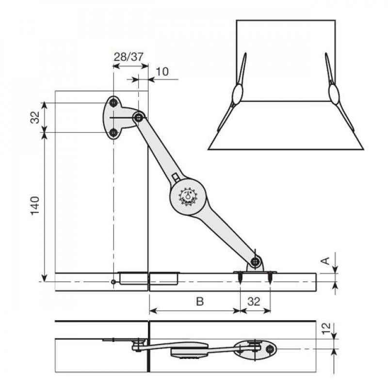 ΜΗΧΑΝΙΚΟ ΚΟΥΜΠΑΣΟ INDAUX DELTA