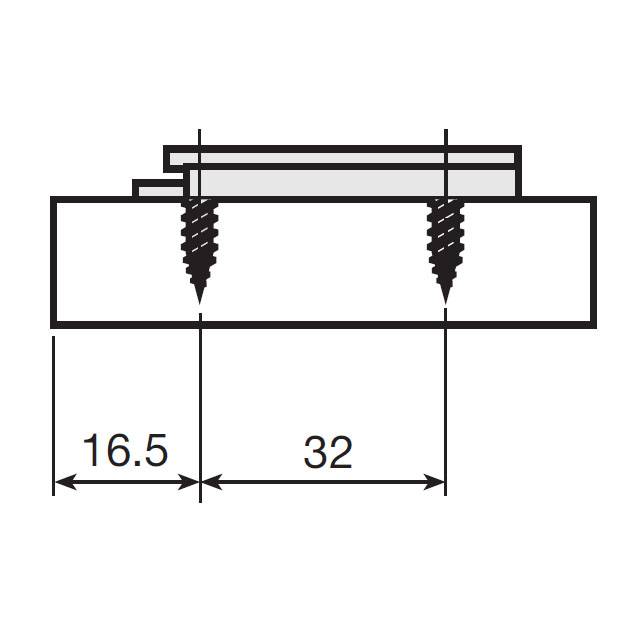 ΒΑΣΗ ΣΤΑΥΡΟΥ INDAUX ΚΛΙΠ 2mm