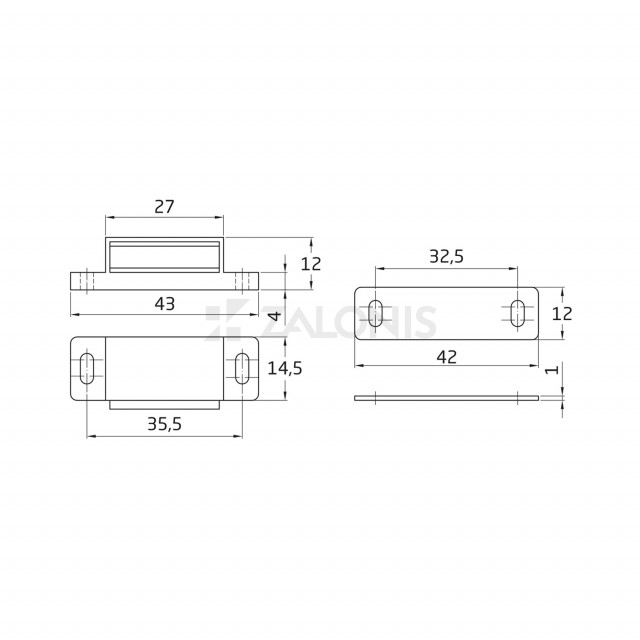 ΜΑΓΝΗΤΗΣ ΕΞΩΤΕΡΙΚΟΣ ΚΑΦΕ m.605 / 3Kg
