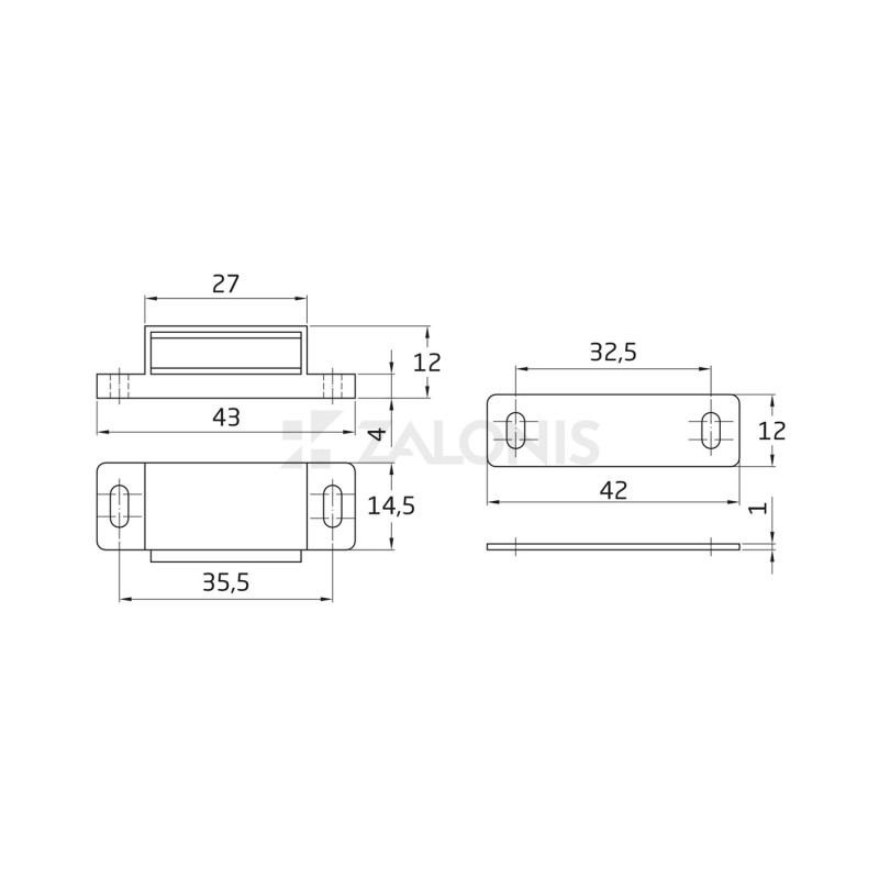 ΜΑΓΝΗΤΗΣ ΕΞΩΤΕΡΙΚΟΣ ΚΑΦΕ m.605 / 3Kg