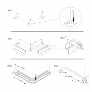 ΣΕΤ ΓΩΝΙΕΣ-ΤΑΠΕΣ ΑΡΜΟΚΑΛΥΠΤΩΝ 24x45 / ΜΠΕΖ