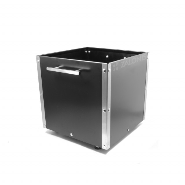 ΞΥΛΙΕΡΑ ΣΙΔΕΡΕΝΙΑ ΤΕΤΡΑΓΩΝΗ ΜΕ ΡΟΔΑΚΙΑ / ΜΑΥΡΟ-ΝΙΚΕΛ ΜΑΤ