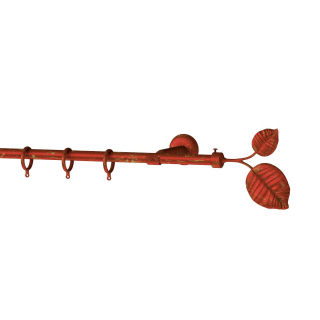 ΣΕΤ ΚΟΥΡΤΙΝΟΒΕΡΓΑ ΧΡΥΣΟ-ΚΟΚΚΙΝΟ / ΑΚΡΟ LEAF