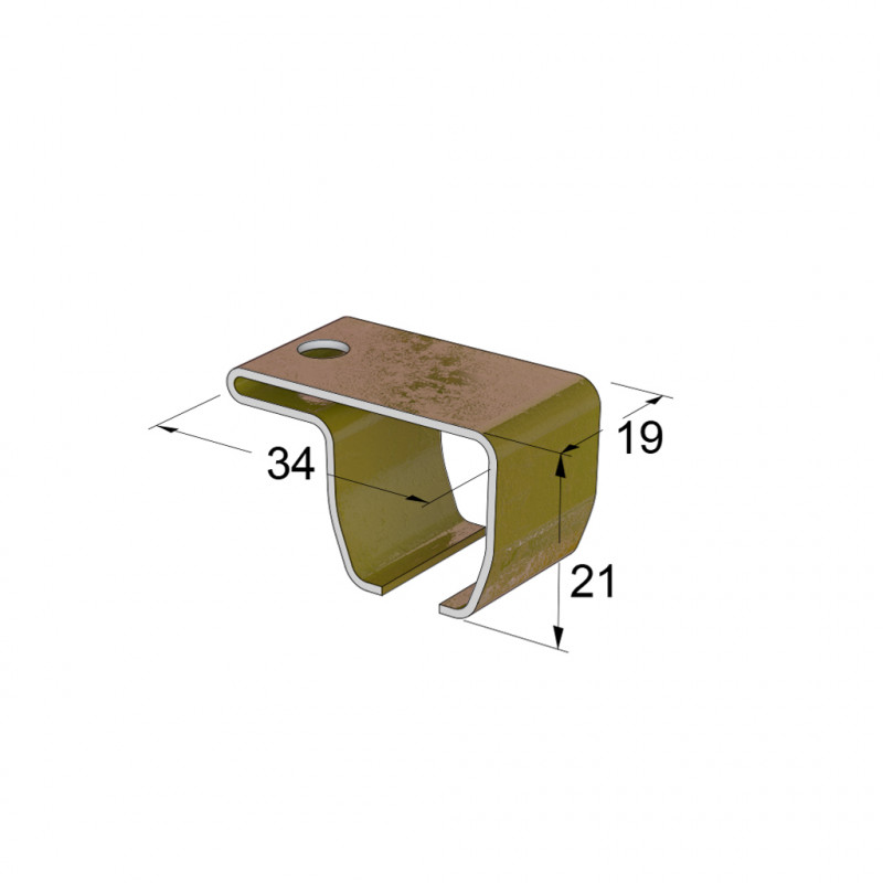 ΣΤΗΡΙΓΜΑ ΟΡΟΦΗΣ ΡΑΓΑΣ ΚΟΥΡΤΙΝΑΣ ΒΑΡΕΩΣ ΤΥΠΟΥ / ΙΡΙΔΙΟ