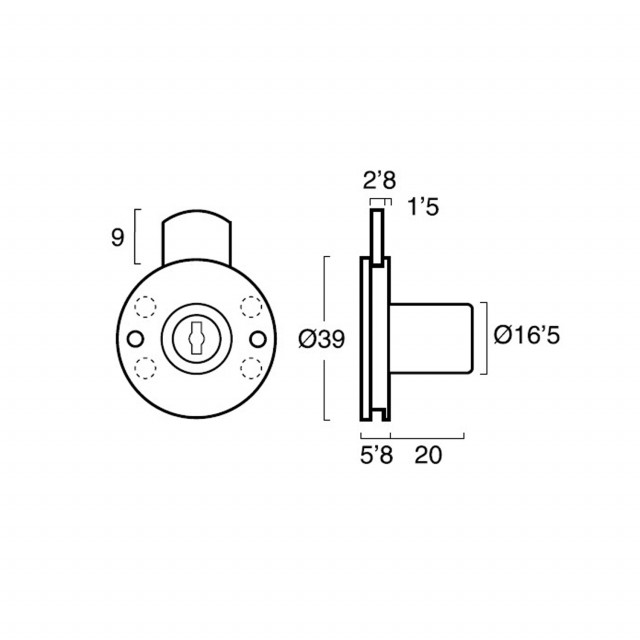 ΚΛΕΙΔΑΡΙΑ ΣΥΡΤΑΡΙΩΝ REI ΣΤΡΟΓΓΥΛΗ / ΝΙΚΕΛ