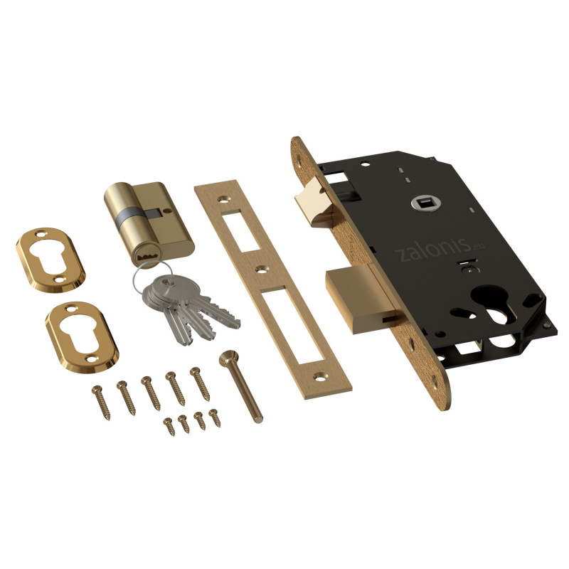 ΚΛΕΙΔΑΡΙΑ ΑΣΦΑΛΕΙΑΣ GEVY / ΟΒ -ΤΕΤ / ΧΡΥΣΟ ΜΑΤ