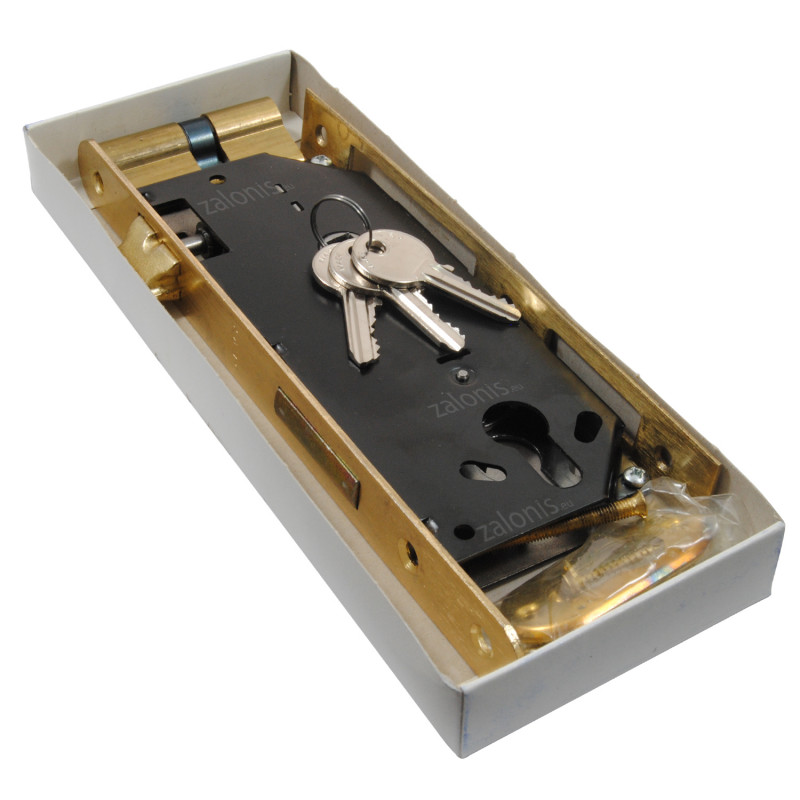 ΚΛΕΙΔΑΡΙΑ ΑΣΦΑΛΕΙΑΣ GEVY / ΟΒ -ΤΕΤ / ΧΡΥΣΟ ΜΑΤ