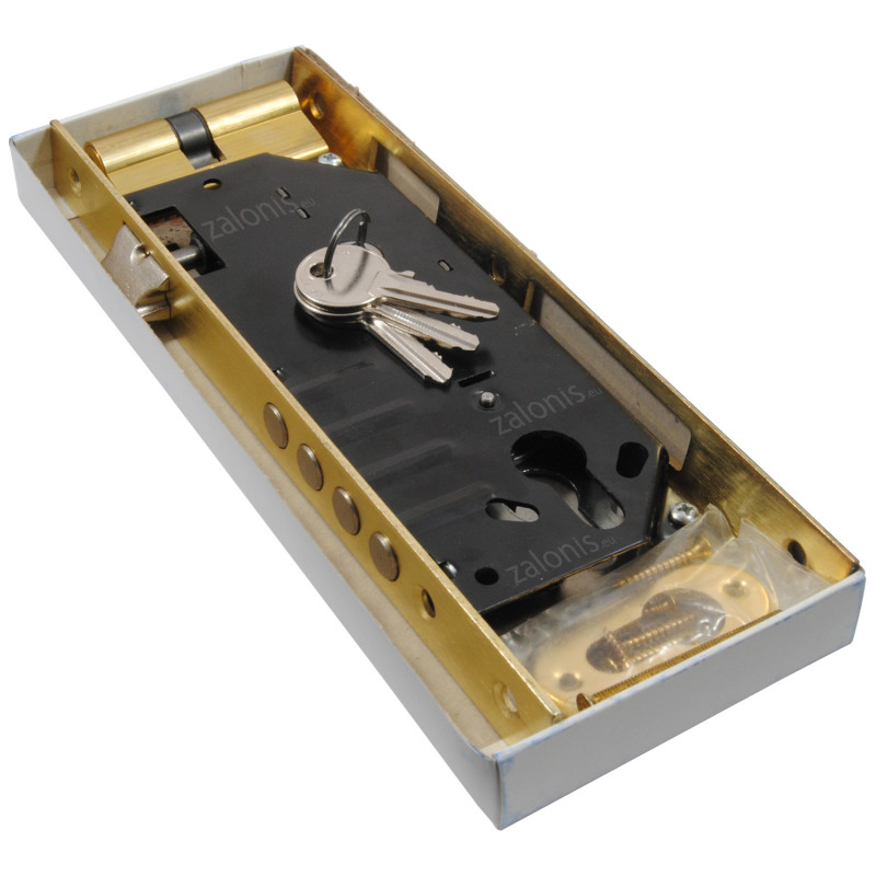 ΚΛΕΙΔΑΡΙΑ ΑΣΦΑΛΕΙΑΣ 4 ΠΥΡΩΝ GEVY / ΤΕΤ-ΤΕΤ / ΧΡΥΣΟ ΜΑΤ