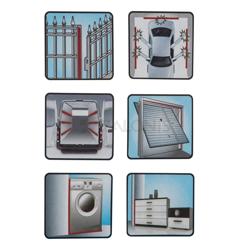 ΑΕΡΟΣΤΟΠ ΑΥΤΟΚΟΛΛΗΤΟ 20x5 ΜΑΥΡΟ 10m