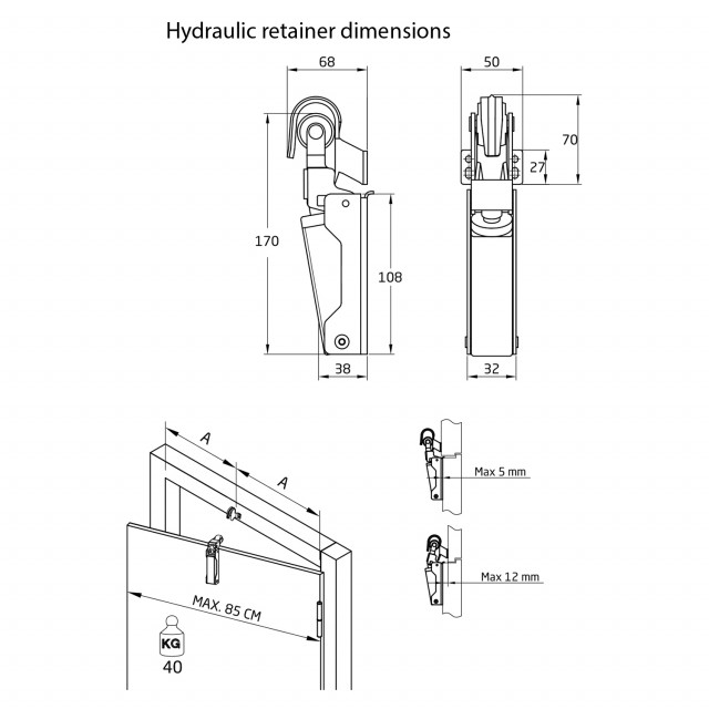 ΥΔΡΑΥΛΙΚΟ ΚΛΕΙΣΤΡΟ ΠΟΡΤΑΣ 