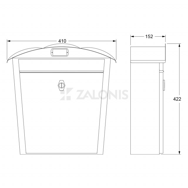 ΓΡΑΜΜΑΤΟΚΙΒΩΤΙΟ ULTRA / STAINLESS STEEL