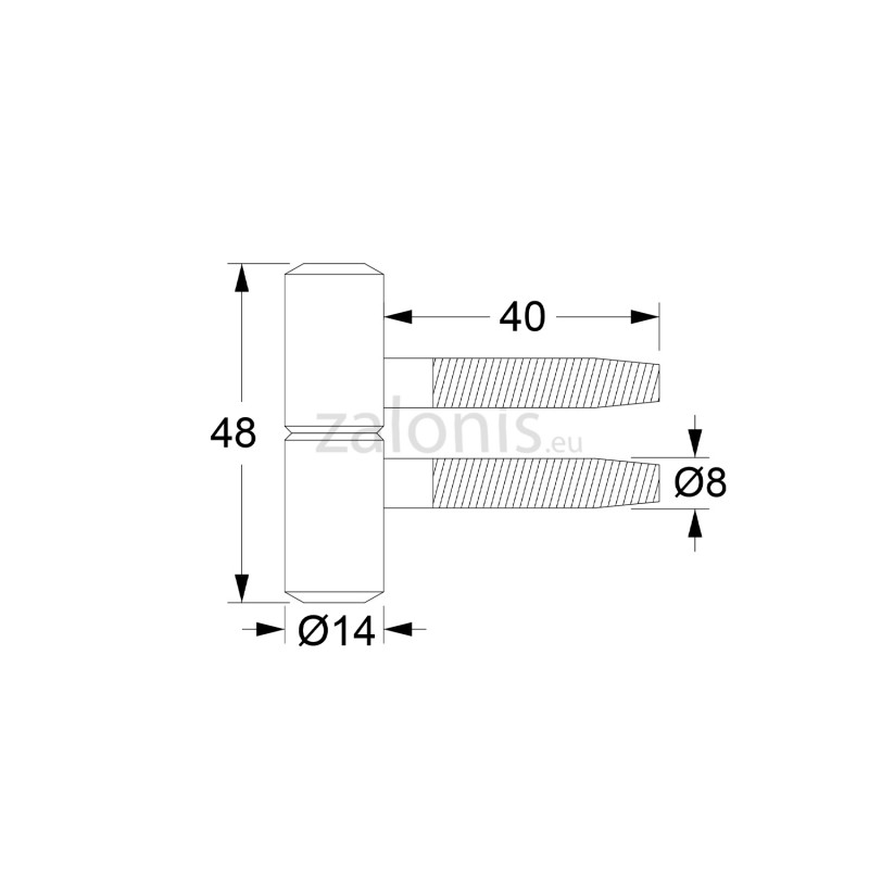 ΜΕΝΤΕΣΕΣ ΠΟΡΤΑΣ ΒΙΔΩΤΟΣ / Υ.48-Φ.14 / ΟΞΥΝΤΕ