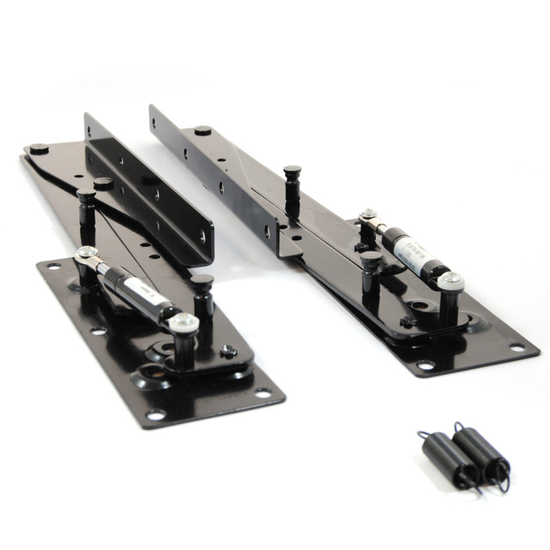 ΜΗΧΑΝΙΣΜΟΣ ΤΡΑΠΕΖΙΟΥ ΣΕΡΒΙΤΟΡΟΣ SOFT OPEN-CLOSE - Υ.250 / ΜΑΥΡΟ