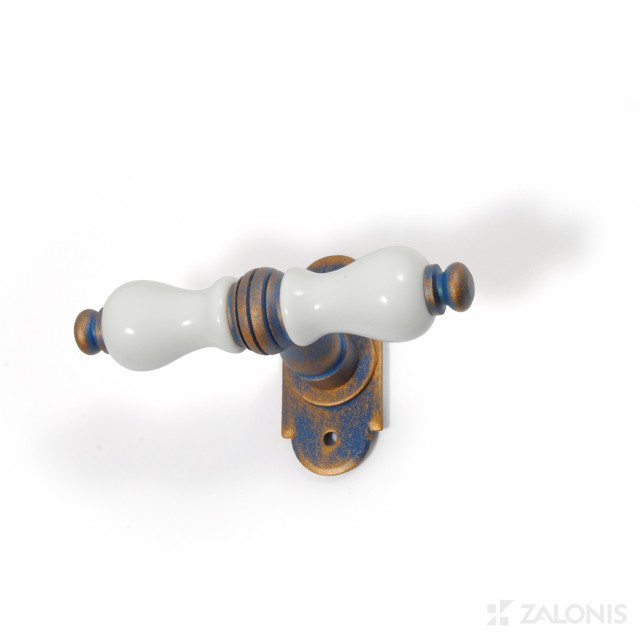 ΓΡΥΛΛΟΧΕΡΟ ΜΕ ΛΕΥΚΗ ΠΟΡΣΕΛΑΝΗ / ΜΠΛΕ ΑΝΤΙΚΕ