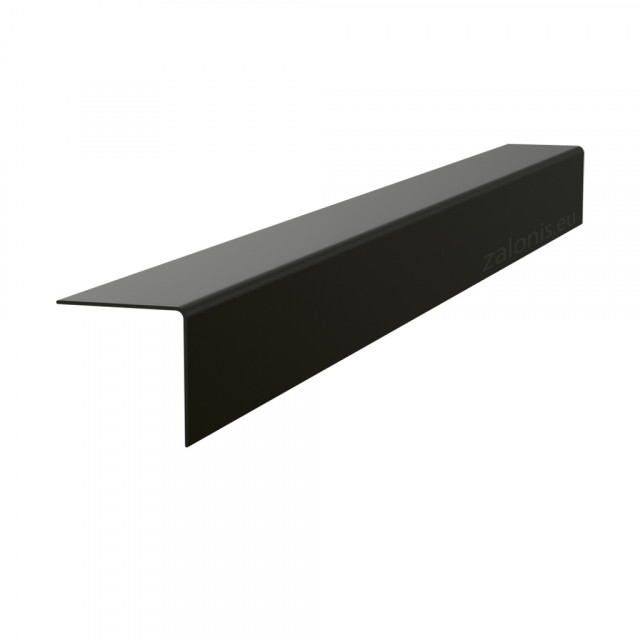 ΠΛΑΣΤΙΚΟ ΠΡΟΦΙΛ ΓΩΝΙΑ 30x30 ΜΑΥΡΟ 280cm