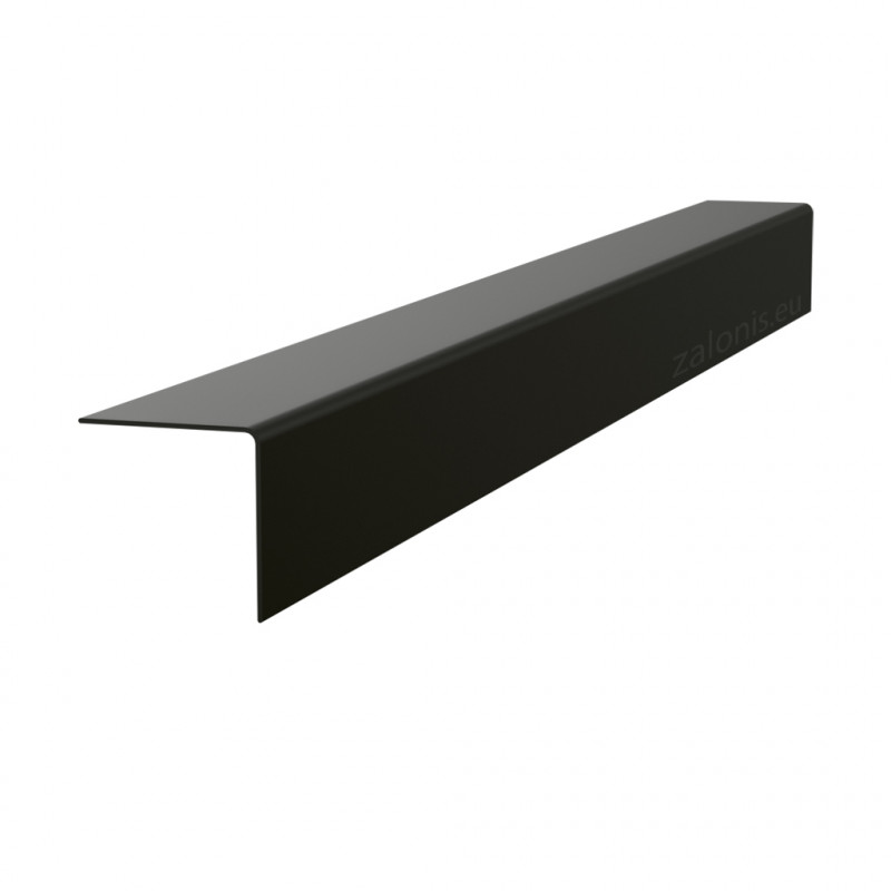 ΠΛΑΣΤΙΚΟ ΠΡΟΦΙΛ ΓΩΝΙΑ 30x30 ΜΑΥΡΟ 280cm