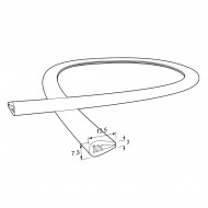 ΠΡΟΣΤΑΤΕΥΤΙΚΟ ΛΑΣΤΙΧΟ ΛΑΜΑΡΙΝΑΣ 3mm / ΓΚΡΙ