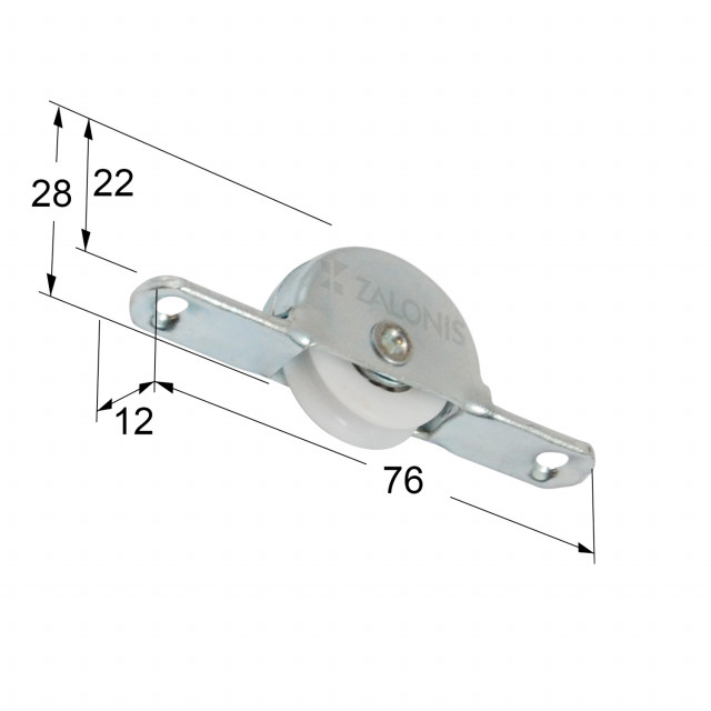 ΡΟΔΑΚΙ Φ.24 ΤΕΦΛΟΝ ΡΟΥΛΕΜΑΝ 