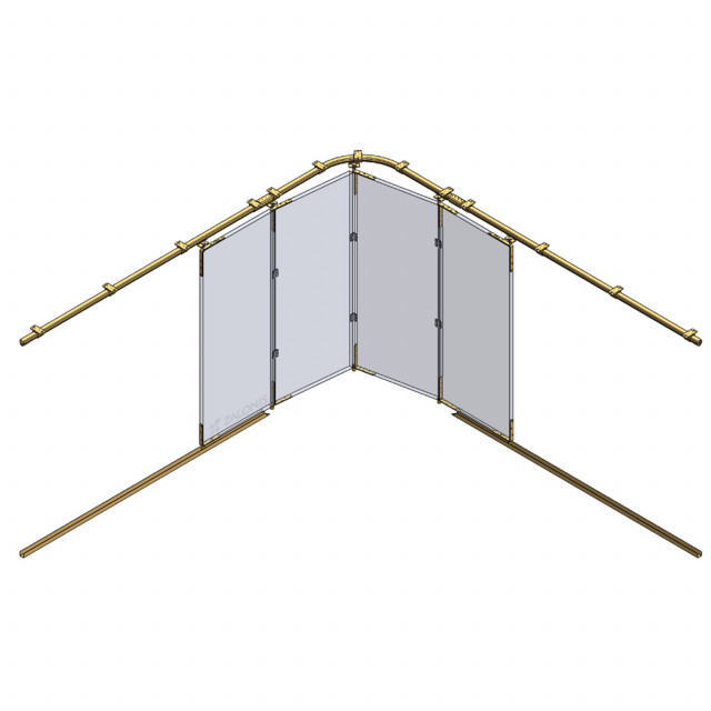 ΚΑΜΠΥΛΗ ΡΑΓΑΣ H21 90 R=650mm