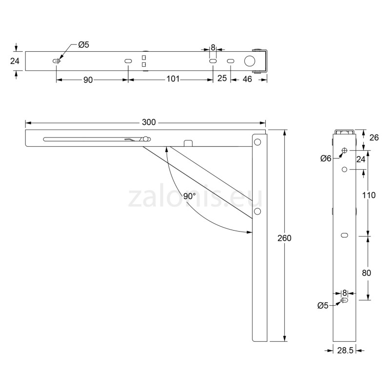 ΓΩΝΙΑ ΣΠΑΣΤΗ 30x26 100kg / ΛΕΥΚΟ