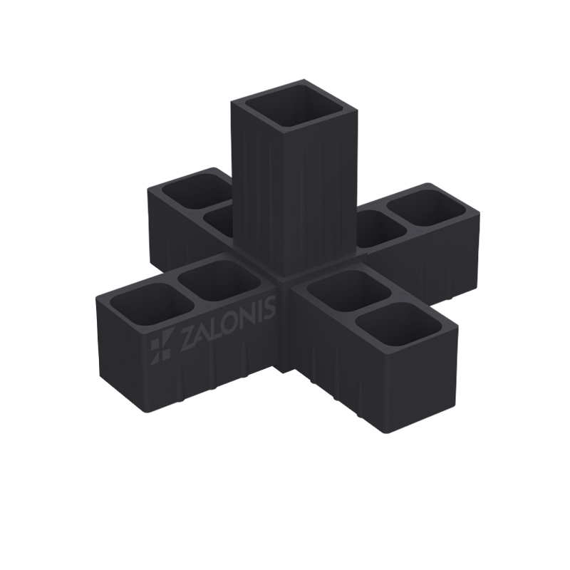 ΠΕΝΤΑΠΛΟΣ ΣΥΝΔΕΣΜΟΣ 25x25 / ΜΑΥΡΟ