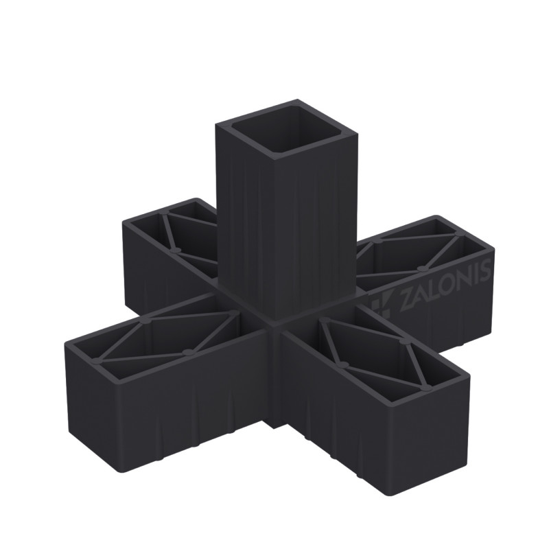 ΠΕΝΤΑΠΛΟΣ ΣΥΝΔΕΣΜΟΣ 30x30 / ΜΑΥΡΟ